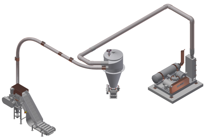 negative pneumatic system